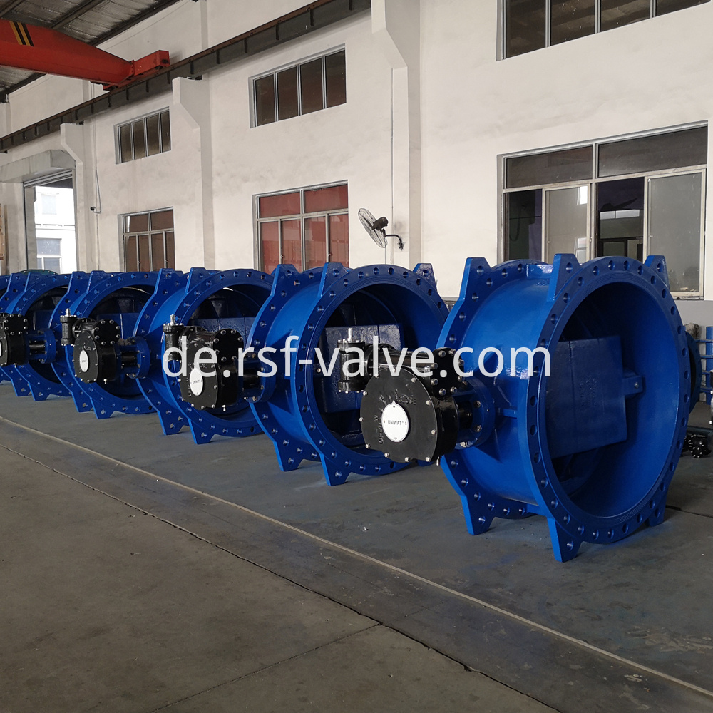 Double Eccentric Flange Butterfly Valve 1